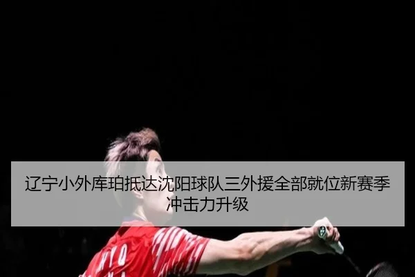 辽宁小外库珀抵达沈阳球队三外援全部就位新赛季冲击力升级
